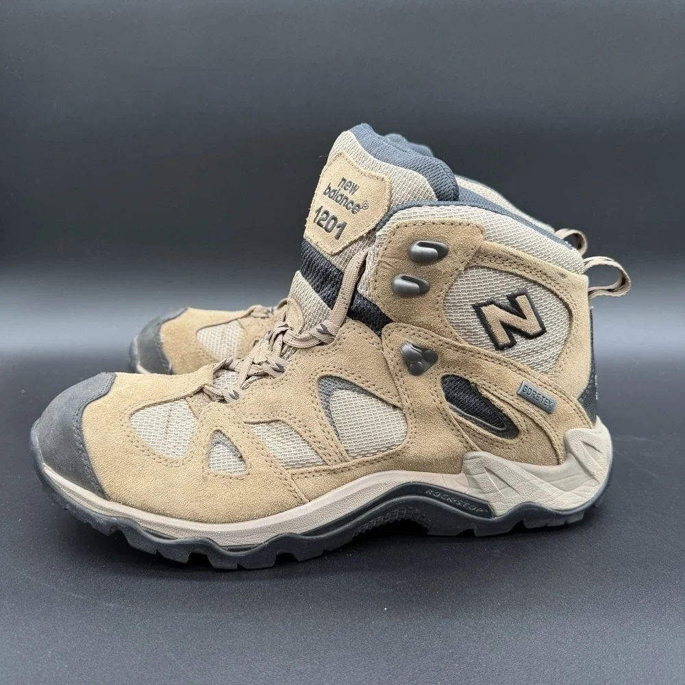 New Balance Boots Mens 11 D Brown Terra Stryder 1201 Gore-Tex Mid Hiking Shoes